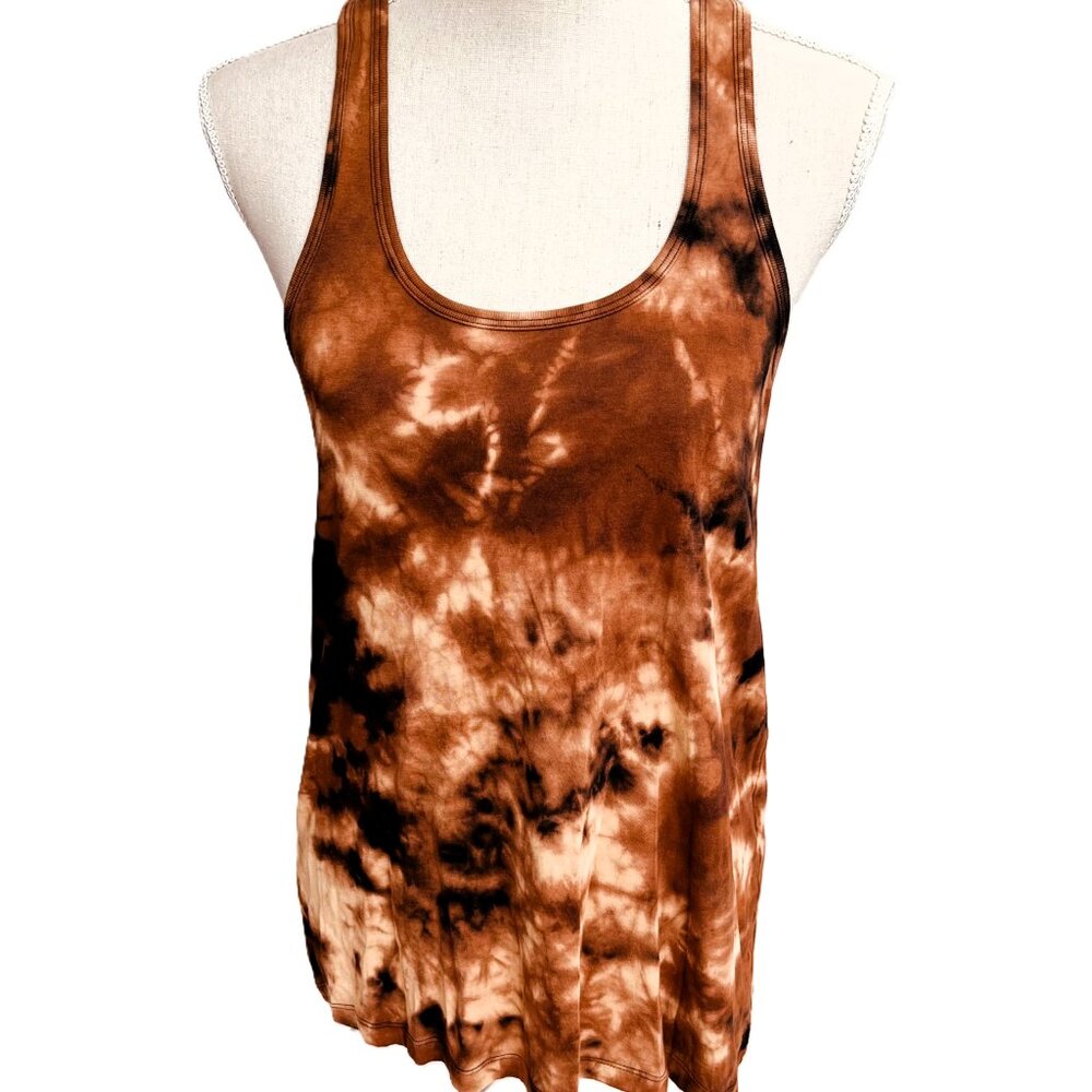 BOGO free* 🆕 Inferno Reverse Hand Tie-Dye Racerback Tank |  Micromodal | S L XL